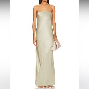 NEW House of Harlow 1960 x REVOLVE Kate Maxi Dress in Sage